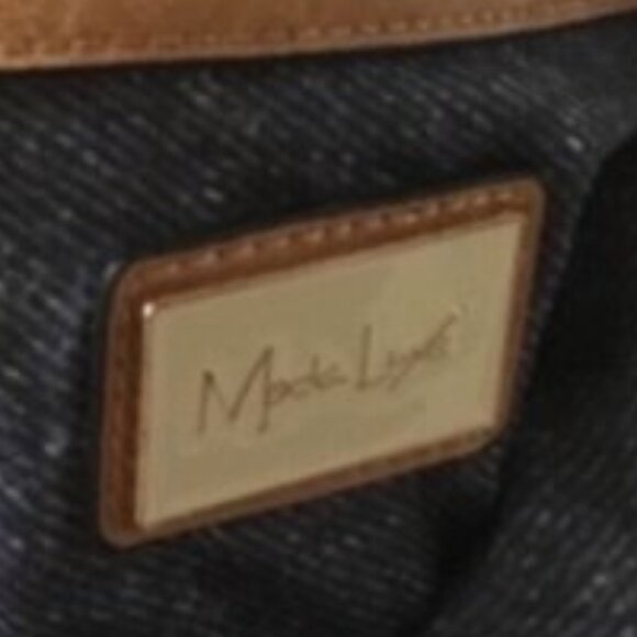 NWT Moda Luxe Tan Leather Bag - Picture 9 of 14